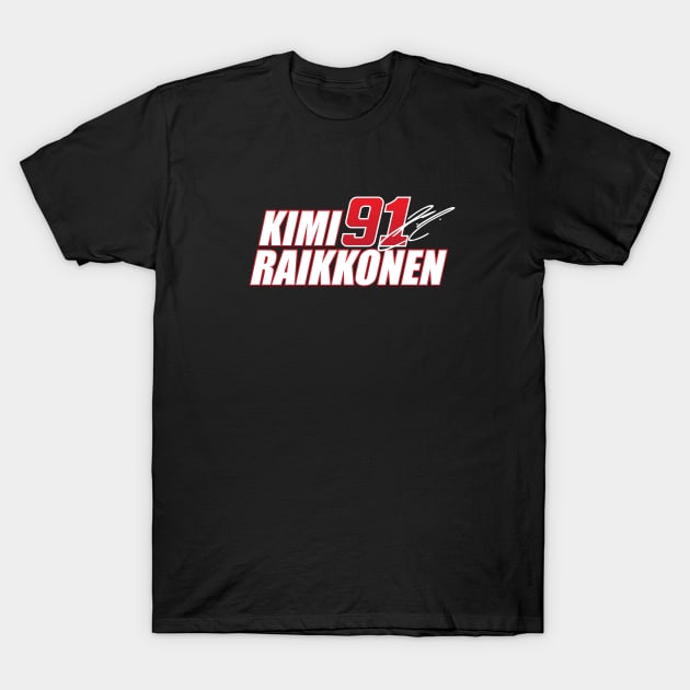 Kimi 91 T-Shirt by Nagorniak